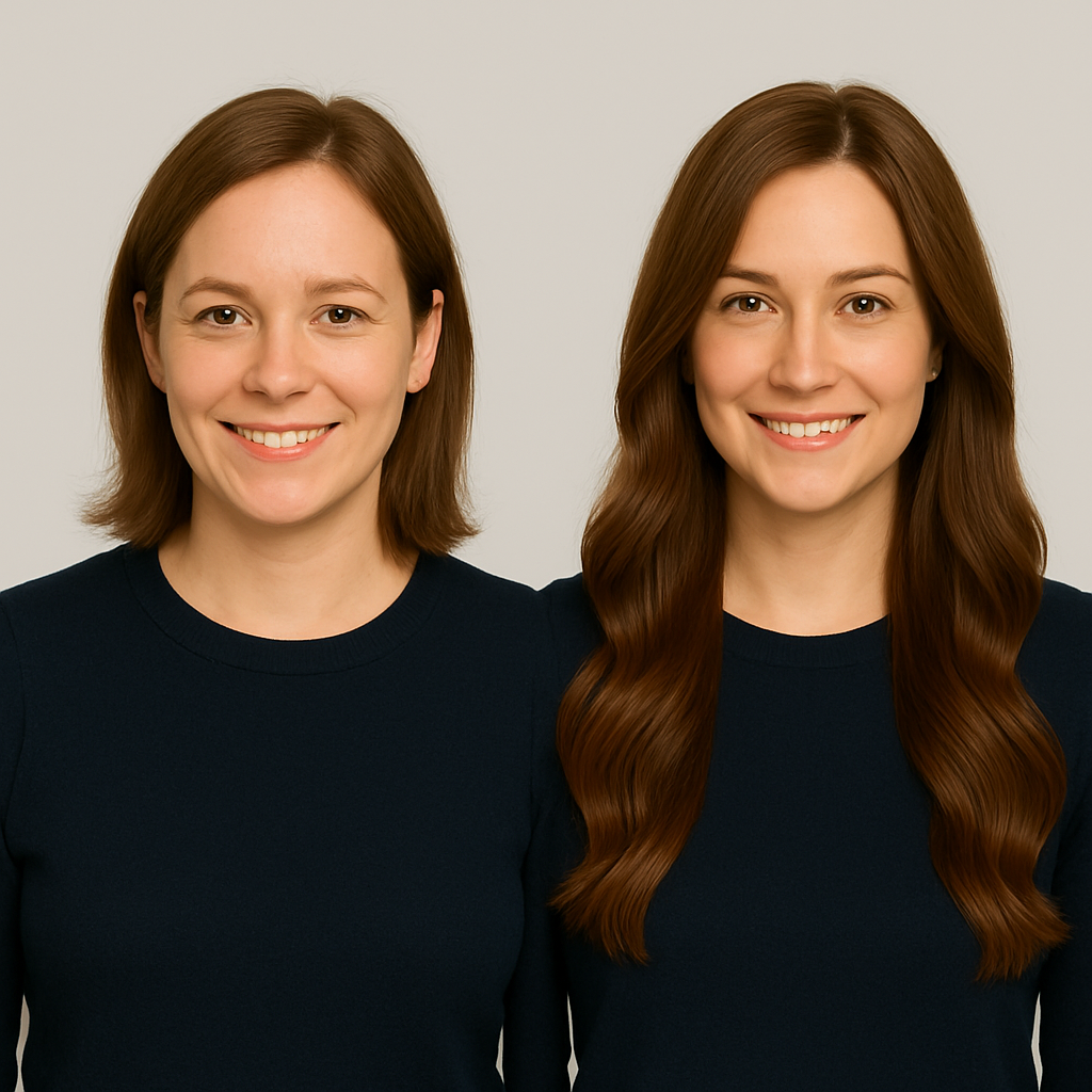 Hair cut and styling